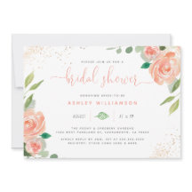 Cute Aquarelle Peonies et Fête des mariées Eucalyp