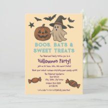 Cute Halloween - Pastel Citrouille & Candy Party