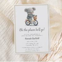 Cute Koala place où il va aller Baby shower