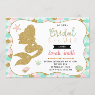 Invitation Cute mermaid