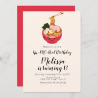 Cute Pho Oriental Dîner d'anniversaire Restaurant