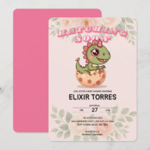 Cute Pink Dino Hatching Soon