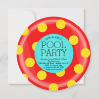 Cute rouge Tube intérieur Floatie Summer Pool Part
