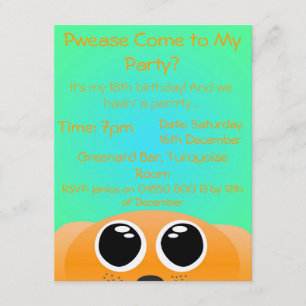 Invitation Cutesy
