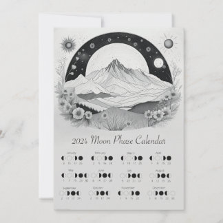 Invitation Cycle lunaire de la lune 2024 Hémisphère Sud