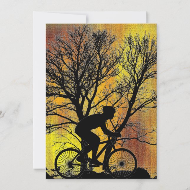 Invitation cycliste (Devant)