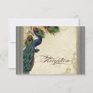 Invitation d'accueil officiel Peacock & Feather Si