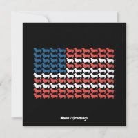 Dachshund 4 juillet Drapeau américain patriotique