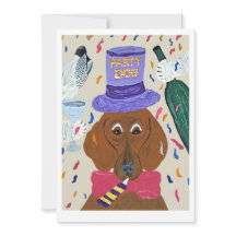 Dachshund Chien de Fête