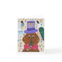 Dachshund Chien de Fête