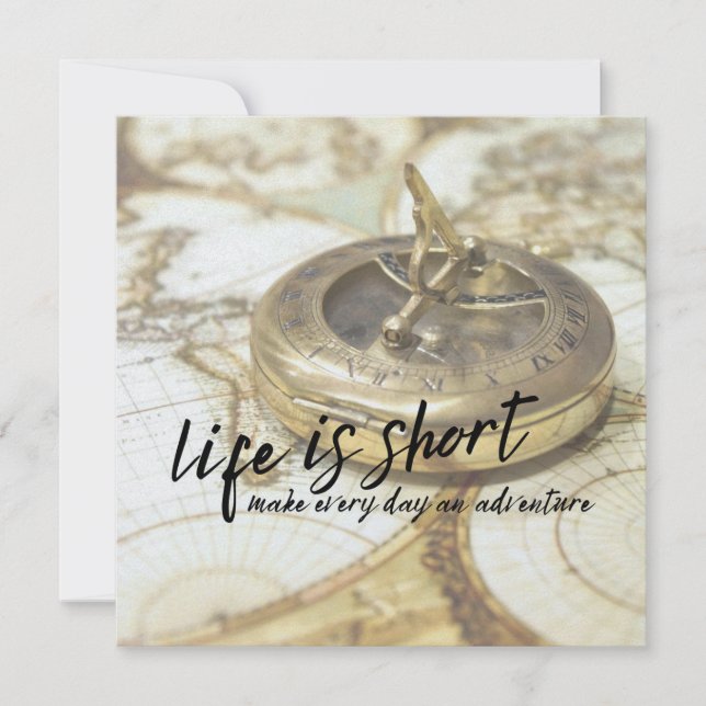 Invitation DAILY GOAL 5.25 x 5.25 card (Devant)
