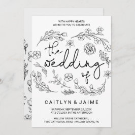 Invitation Dainty Elegance Le Mariage De