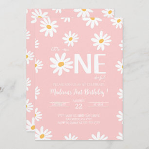 Invitation Daisy 1er anniversaire