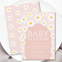 Daisy Boho Baby Dans Baby shower Rose Fleur