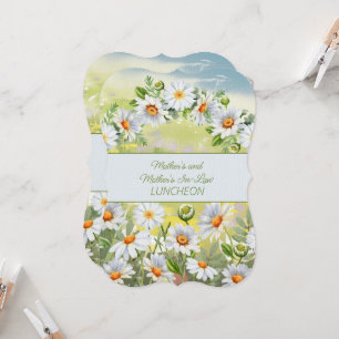 Invitation Daisy Borders Fête des mères belle-mère