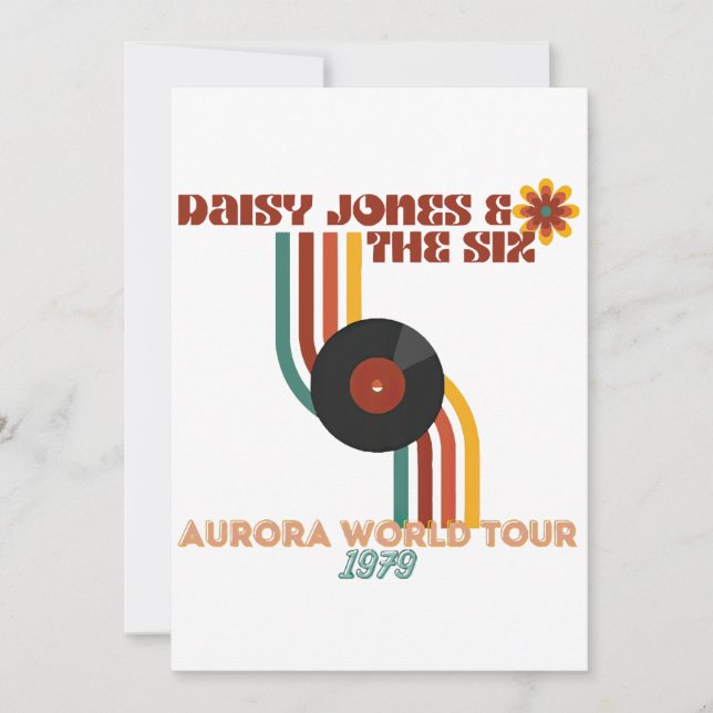 Invitation Daisy Jones Les Six (Devant)