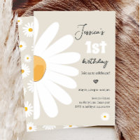 Daisy Retro Boho Party Sand Girl premier anniversa