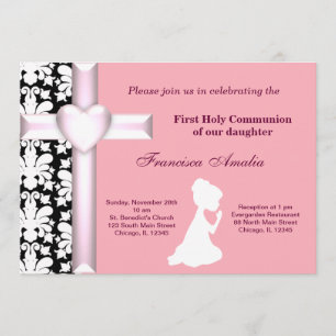 Invitation Damas Sainte Communion
