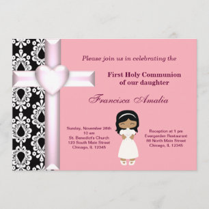 Invitation Damas Sainte Communion