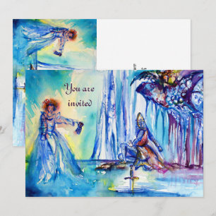 Invitation DAME DU LAC, EXCALIBUR, Magie et mystère