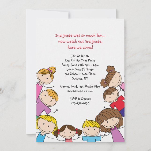 Invitation d'amis (Devant)