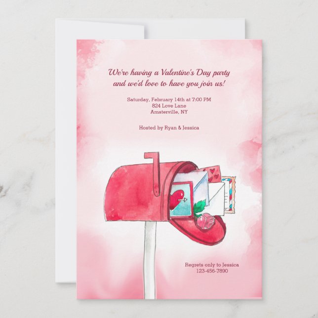 Invitation d'amour pour vous (Devant)