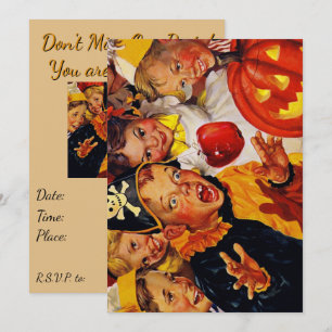 Invitation Dangers de Bobbing de pomme - Drôle décoration Hal