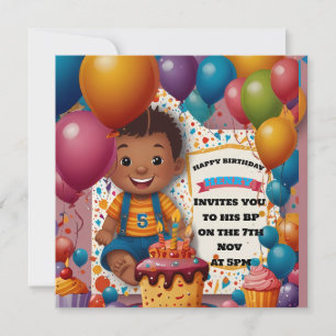 Invitation d'anniversaire