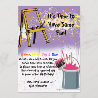 Invitation d'anniversaire