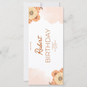 Invitation d'anniversaire