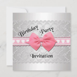 Invitation d'anniversaire
