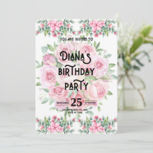 Invitation d'anniversaire