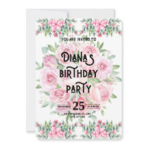Invitation d'anniversaire