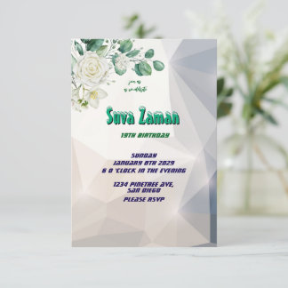 Invitation d'anniversaire