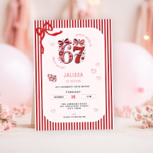 Invitation d'anniversaire 6 7 pour filles, Enfants