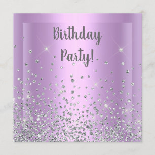 INVITATION D'ANNIVERSAIRE À BUTTERFLY