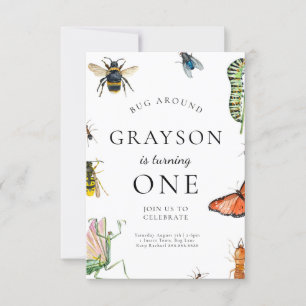 Invitation D'Anniversaire De Bogue Pour Les Enfant