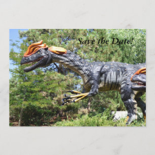 Invitation d'anniversaire de Dinosaur