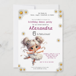 Invitation d'anniversaire de fille bizarre