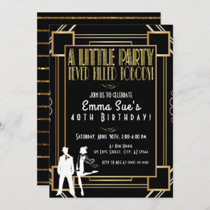 Invitation d'anniversaire de la fête des fleurs de