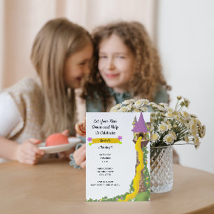 Invitation d'anniversaire de la princesse