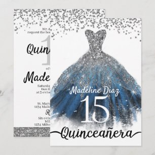 Invitation d'anniversaire de la Quinceanera d'arge