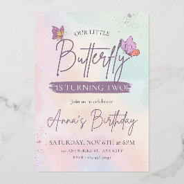 Invitation d'anniversaire de luxe
