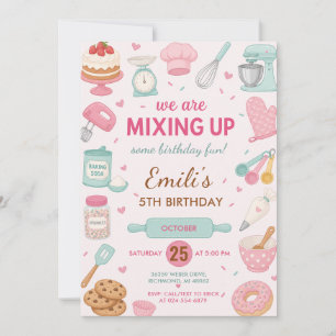 Invitation d'anniversaire de notre petit chef pâti
