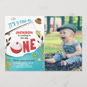 invitation d'anniversaire de pêche d'o-poisson-Al
