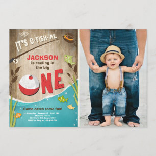 invitation d'anniversaire de pêche d'o-poisson-Al