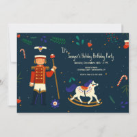 Invitation d'anniversaire de Petit Soldat