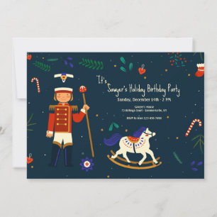 Invitation d'anniversaire de Petit Soldat