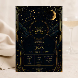 Invitation d'anniversaire des 50 ans du Lion Éto