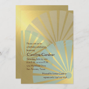 Invitation d'anniversaire des fans japonais